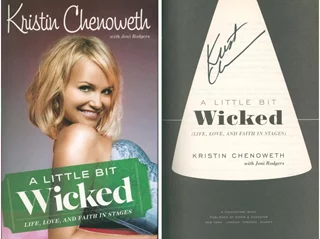 Kristin Chenoweth autograph