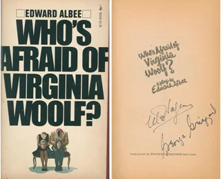 Who's Afraid of Virginia Woolf? autograph