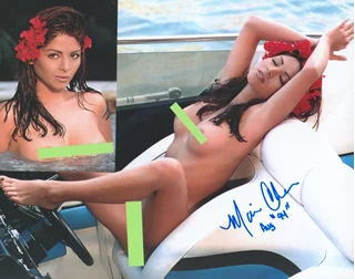 Maria Checa autograph