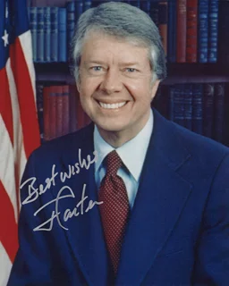Jimmy Carter autograph