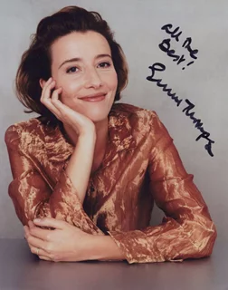 Emma Thompson autograph