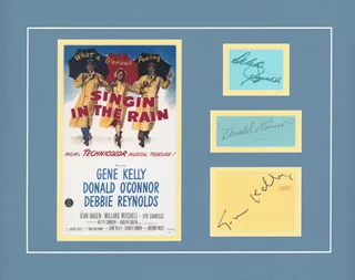 Singin' In The Rain autograph