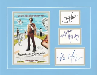 Napoleon Dynamite autograph