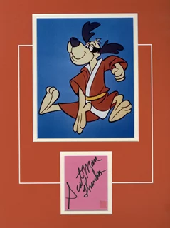 Hong Kong Phooey autograph