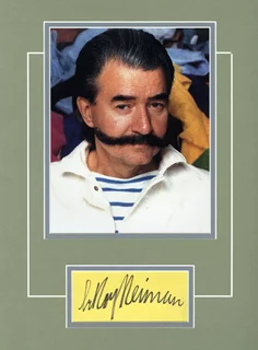 LeRoy Neiman autograph