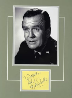 Hayden Rorke autograph