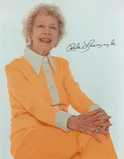 Carla Laemmle autograph
