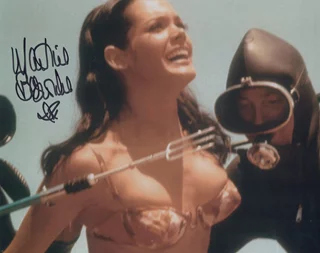 Martine Beswick autograph