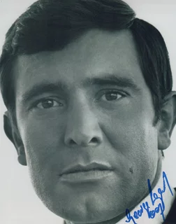 George Lazenby autograph