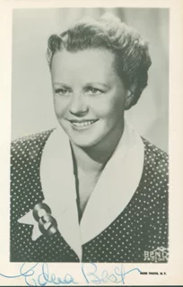 Edna Best autograph