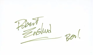 Robert Englund autograph