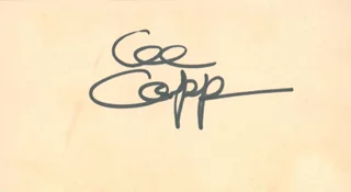 Al Capp autograph