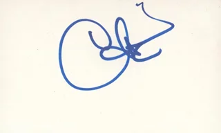 Cher autograph