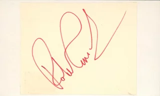 Robert Conrad autograph