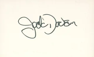 Jack Dodson autograph