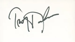 Troy Donahue autograph