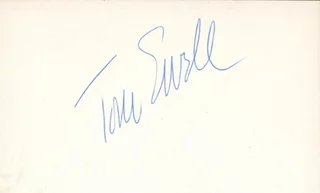 Tom Ewell autograph
