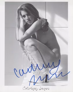 Courtney James autograph