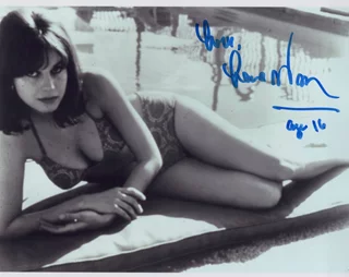 Lana Wood autograph