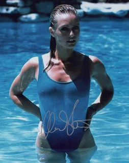 Mary Stavin autograph