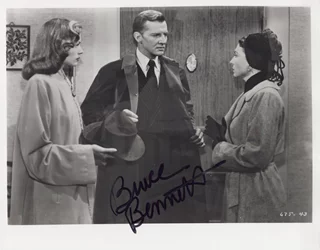 Bruce Bennett autograph