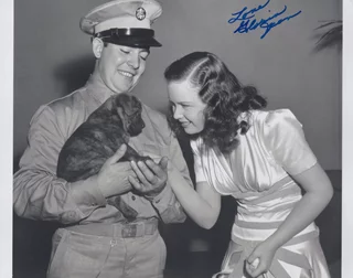 Gloria Jean autograph