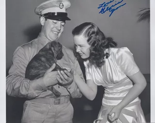 Gloria Jean autograph