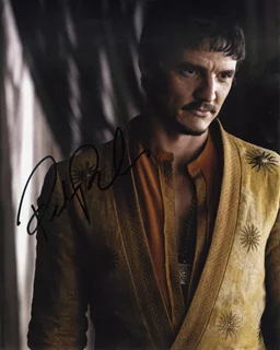 Pedro Pascal autograph