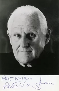 Peter Vaughan autograph