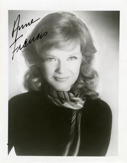 Anne Francis autograph