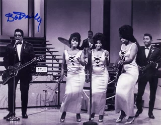 Bo Diddley autograph