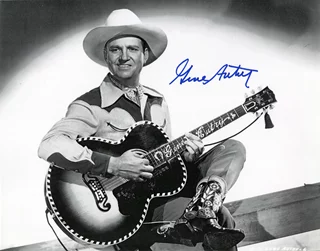 Gene Autry autograph