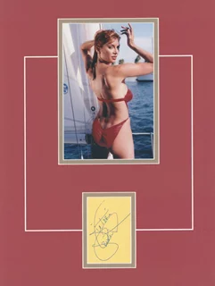 Victoria Principal autograph