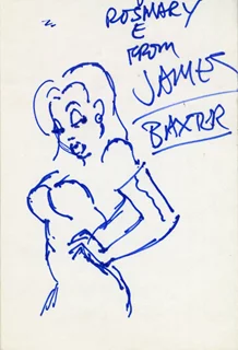 James Baxter autograph