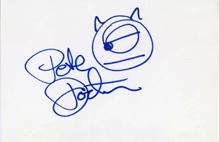 Pete Docter autograph