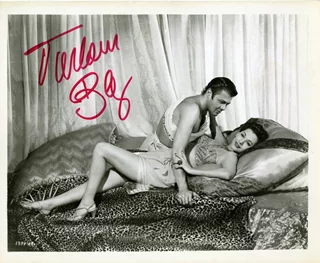 Turhan Bey autograph