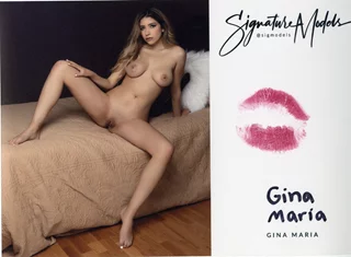 Gina Maria autograph