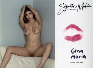 Gina Maria autograph