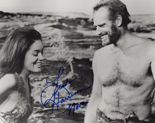 Linda Harrison autograph