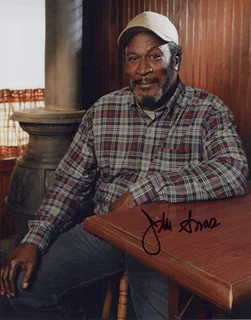 John Amos autograph