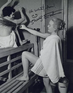 Shirley Eaton autograph