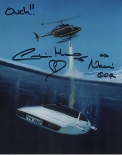 Caroline Munro autograph