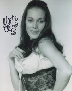 Martine Beswick autograph