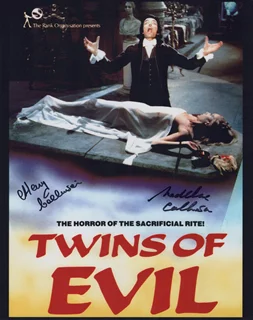 Twins of Evil autograph