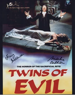 Twins of Evil autograph