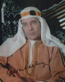 Edward de Souza autograph