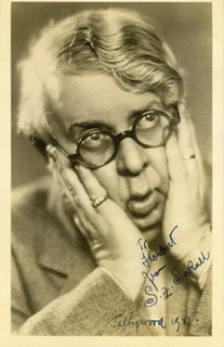 S.Z. Sakall autograph