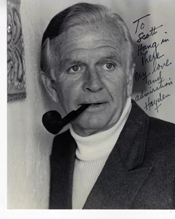 Hayden Rorke autograph