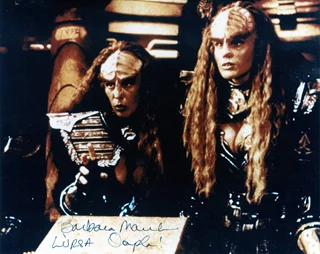 Barbara March autograph