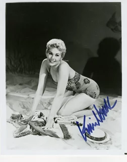 Kim Novak autograph